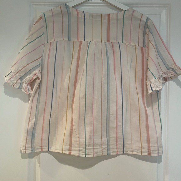 Madewell Button down Summer Shirt - Picture 5 of 5